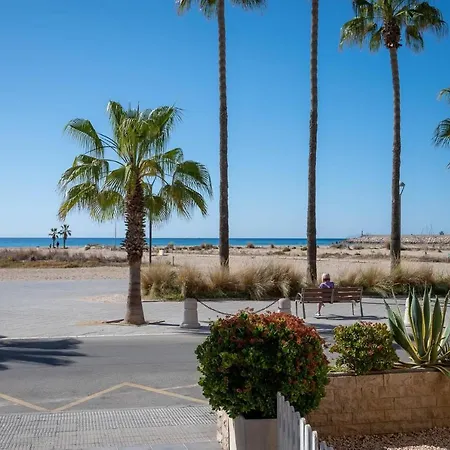 Lejlighed At105 Primera Linea De La Playa, Airco Torredembarra