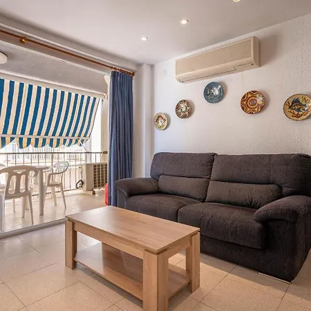 At105 Primera Linea De La Playa, Airco דירה *